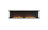Ecosmart Fire Flex 86BY Bay Fireplace Insert - Black Finish / Stainless Steel Burner - ESF.FX.86BY