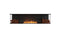 Ecosmart Fire Flex 86BY.BX2 Bay Fireplace Insert - Black Finish / Stainless Steel Burner - ESF.FX.86BY.BX2