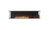 Ecosmart Fire Flex 86BY.BXR Bay Fireplace Insert - Black Finish / Stainless Steel Burner - ESF.FX.86BY.BXR
