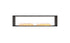 Ecosmart Fire Flex 86DB Double Sided Fireplace Insert - Black Finish / Stainless Steel Burner - ESF.FX.86DB