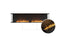 Ecosmart Fire Flex 86BY Bay Fireplace Insert - Black Finish / Black Burner - ESF.FX.86BY.B