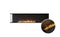 Ecosmart Fire Flex 86LC.BXR Left Corner Fireplace Insert - Black Finish / Black Burner - ESF.FX.86LC.BXR.B