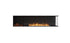 Ecosmart Fire Flex 86RC.BXL Right Corner Fireplace Insert - Black Finish / Stainless Steel Burner - ESF.FX.86RC.BXL