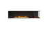 Ecosmart Fire Flex 86RC.BXR Right Corner Fireplace Insert - Black Finish / Stainless Steel Burner - ESF.FX.86RC.BXR
