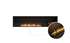 Ecosmart Fire Flex 86SS.BXR Single Sided Fireplace Insert - Black Finish / Black Burner - ESF.FX.86SS.BXR.B