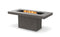 Ecosmart Fire Gin 90 (Bar) Fire Pit Table - Natural Finish / Stainless Steel Burner - ESF.O.GIN.90.B.NA
