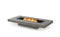 Ecosmart Fire Gin 90 (Low) Fire Pit Table - Natural Finish / Stainless Steel Burner - ESF.O.GIN.90.L.NA