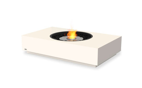 Ecosmart Fire Martini 50 Fire Pit Table - Bone Finish / Stainless Steel Burner - ESF.O.MTI.50.BO