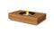 Ecosmart Fire Martini 50 Fire Pit Table - Teak Finish / Stainless Steel Burner - ESF.O.MTI.50.TN