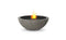 Ecosmart Fire Mix 600 Fire Pit Bowl - Natural Finish / Black Burner - ESF.O.MX6.NA.B