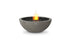 Ecosmart Fire Mix 600 Fire Pit Bowl - Natural Finish / Black Burner - ESF.O.MX6.NA.B