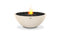 Ecosmart Fire Mix 850 Fire Pit Bowl - Bone Finish / Black Burner - ESF.O.MX8.BO.B