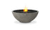 Ecosmart Fire Mix 850 Fire Pit Bowl - Natural Finish / Black Burner - ESF.O.MX8.NA.B