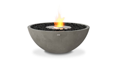 Ecosmart Fire Mix 850 Fire Pit Bowl - Natural Finish / Stainless Steel Burner - ESF.O.MX8.NA