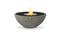 Ecosmart Fire Mix 850 Fire Pit Bowl - Natural Finish / Stainless Steel Burner - ESF.O.MX8.NA