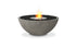 Ecosmart Fire Mix 850 Fire Pit Bowl - Natural Finish / Stainless Steel Burner - ESF.O.MX8.NA