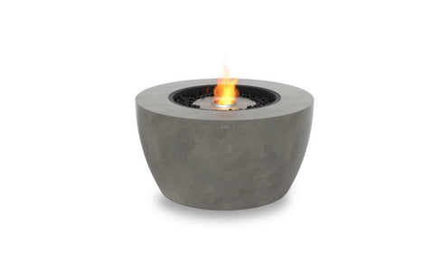 Ecosmart Fire Pod 40 Fire Pit Bowl - Natural Finish / Stainless Steel Burner - ESF.O.POD.40.NA