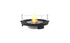 Ecosmart Fire Round 20 Fire Pit Kit - Black Finish / Stainless Steel Burner - ESF.B.FPK.R.20.I