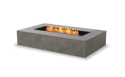 Ecosmart Fire Wharf 65 Fire Pit Table - Black Burner - ESF.O.WHF.65.TN.B
