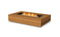 Ecosmart Fire Wharf 65 Fire Pit Table - Teak Finish / Stainless Steel Burner - ESF.O.NOV.600.BO.B