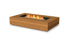 Ecosmart Fire Wharf 65 Fire Pit Table - Teak Finish / Stainless Steel Burner - ESF.O.NOV.600.BO.B