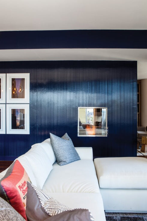 Ecosmart Fire Flex 32DB Double Sided Fireplace Insert - Black Finish / Stainless Steel Burner - ESF.FX.32DB