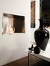 Ecosmart Fire Flex 32SS Single Sided Fireplace Insert - Black Finish / Black Burner - ESF.FX.32SS.B