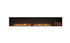 Ecosmart Fire Flex 122SS.BXR Single Sided Fireplace Insert - Black Finish / Stainless Steel Burner - ESF.FX.122SS.BXR