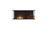 Ecosmart Fire Flex 50BY.BXR Bay Fireplace Insert - Black Finish / Stainless Steel Burner - ESF.FX.50BY.BXR