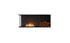 Ecosmart Fire Flex 50LC.BXR Left Corner Fireplace Insert - Black Finish / Stainless Steel Burner - ESF.FX.50LC.BXR
