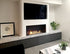 Ecosmart Fire Flex 42SS Single Sided Fireplace Insert - Black Finish / Stainless Steel Burner - ESF.FX.42SS