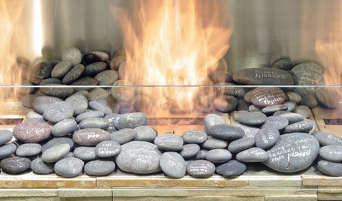 Ecosmart Fire Flex 68SS Single Sided Fireplace Insert - Black Finish / Black Burner - ESF.FX.68SS.B