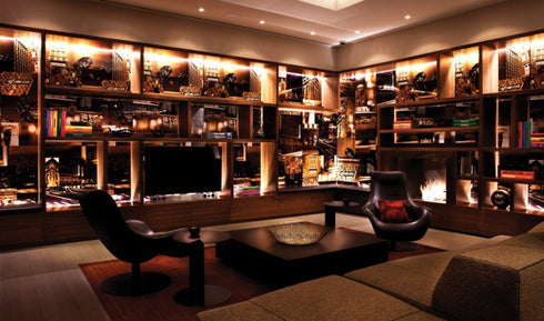 Ecosmart Fire Flex 32SS Single Sided Fireplace Insert - Black Finish / Stainless Steel Burner - ESF.FX.32SS