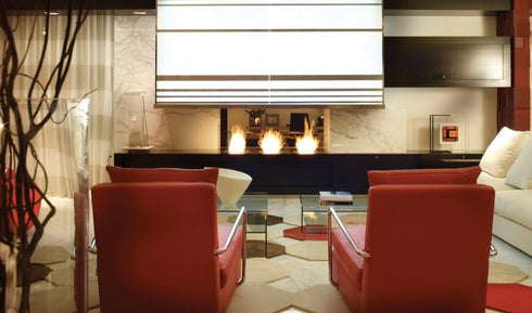 Ecosmart Fire BK5 Ethanol Burner - Stainless Steel Finish - ESF.1.B.BK5