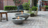 Ecosmart Fire Mix 850 Fire Pit Bowl - Graphite Finish / Stainless Steel Burner - ESF.O.MX8.GH