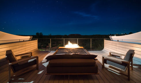 Ecosmart Fire XL700 Ethanol Burner - Black Finish - ESF.B.XL7.WTT.BL