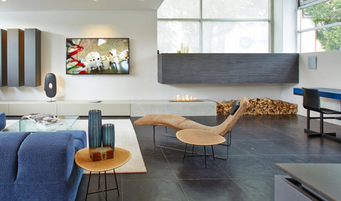 Ecosmart Fire XL900 Ethanol Burner - Black Finish - ESF.B.XL9.WTT.BL