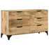 Rustika Rowe - Drawer Cabinet Solid Mango Wood 140x45x80 cm