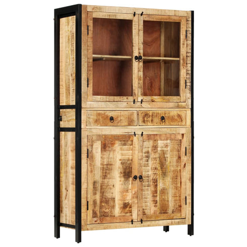 Rustika Rowe - Highboard 100x40x175 cm Solid Mango Wood