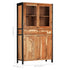 Rustika Rowe - Highboard 100x40x175 cm Solid Acacia Wood
