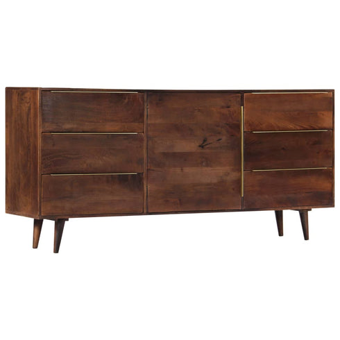 Swen Studio - Sideboard with 6 Drawers 175x40x82 cm Solid Mango Wood