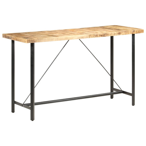 Rustika Rowe - Bar Table 180x70x107 cm Rough Mango Wood