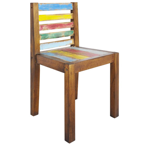 Rustika Rowe - Dining Chairs 6 pcs Solid Reclaimed Wood (326179+326180)