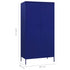 Lady Jillian - Wardrobe Navy Blue 90x50x180 cm Steel