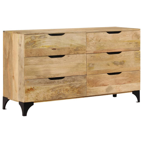 Rustika Rowe - Drawer Cabinet Solid Mango Wood 140x45x80 cm