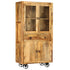 Rustika Rowe - Highboard Solid Mango Wood 95x45x185 cm