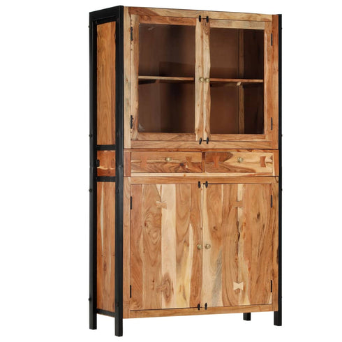 Rustika Rowe - Highboard 100x40x175 cm Solid Acacia Wood