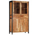 Rustika Rowe - Highboard 100x40x175 cm Solid Acacia Wood