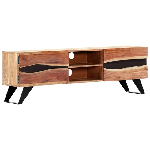 Swen Studio - TV Cabinet 140x30x45 cm Solid Acacia Wood