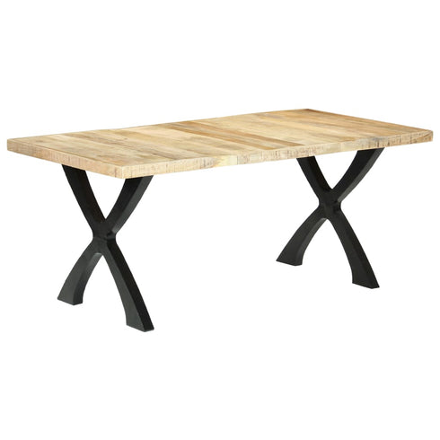 Rustika Rowe - Dining Table 180x90x76 cm Solid Mango Wood